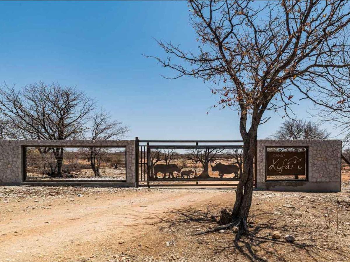 Kifaru Bush Camp Hotell Outjo Exteriör bild